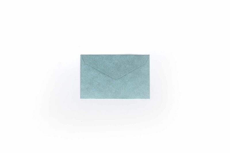 enveloppe bleu pervenche